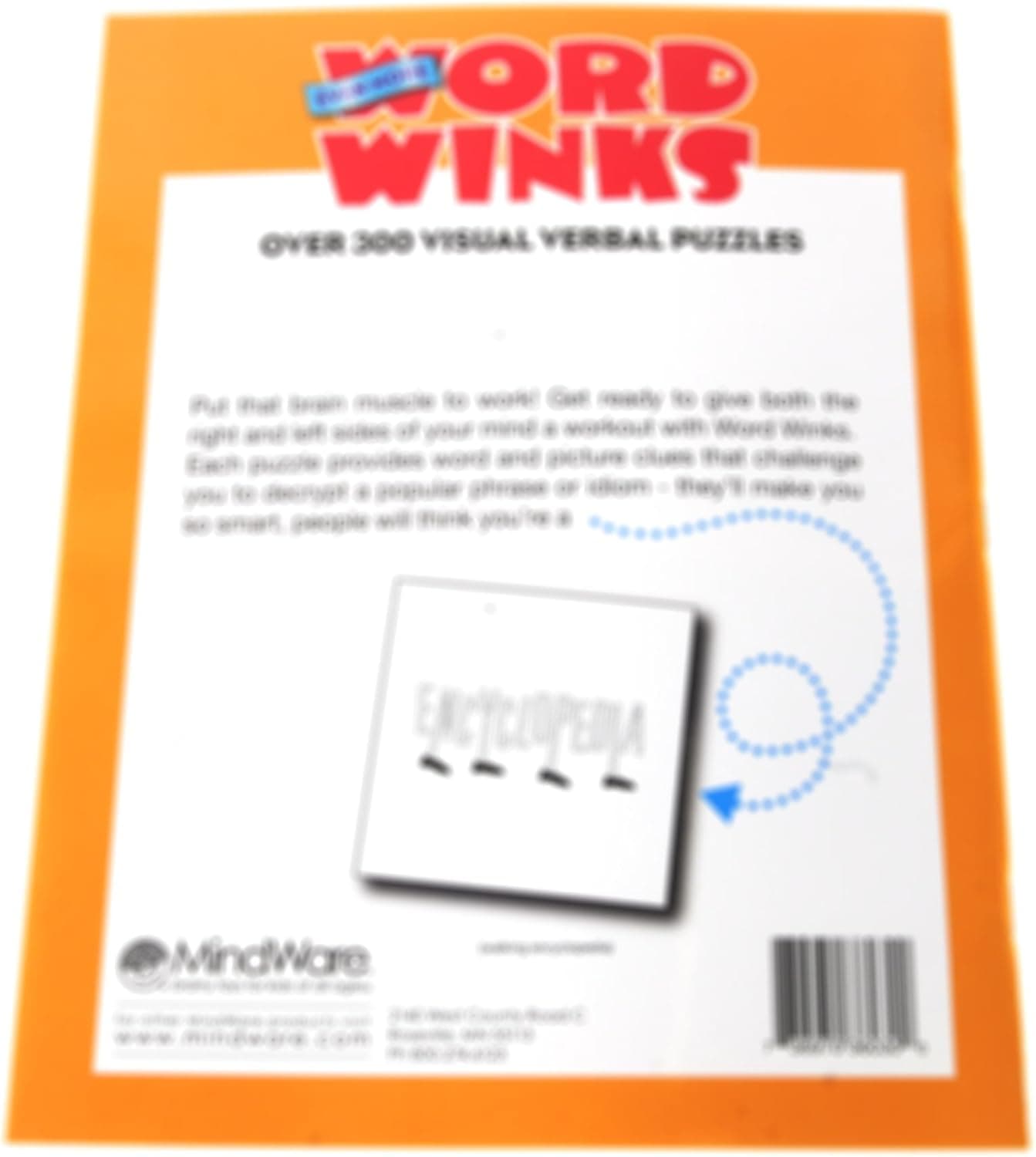 MindWare Word Winks Puzzle Books _ Three Volume Set