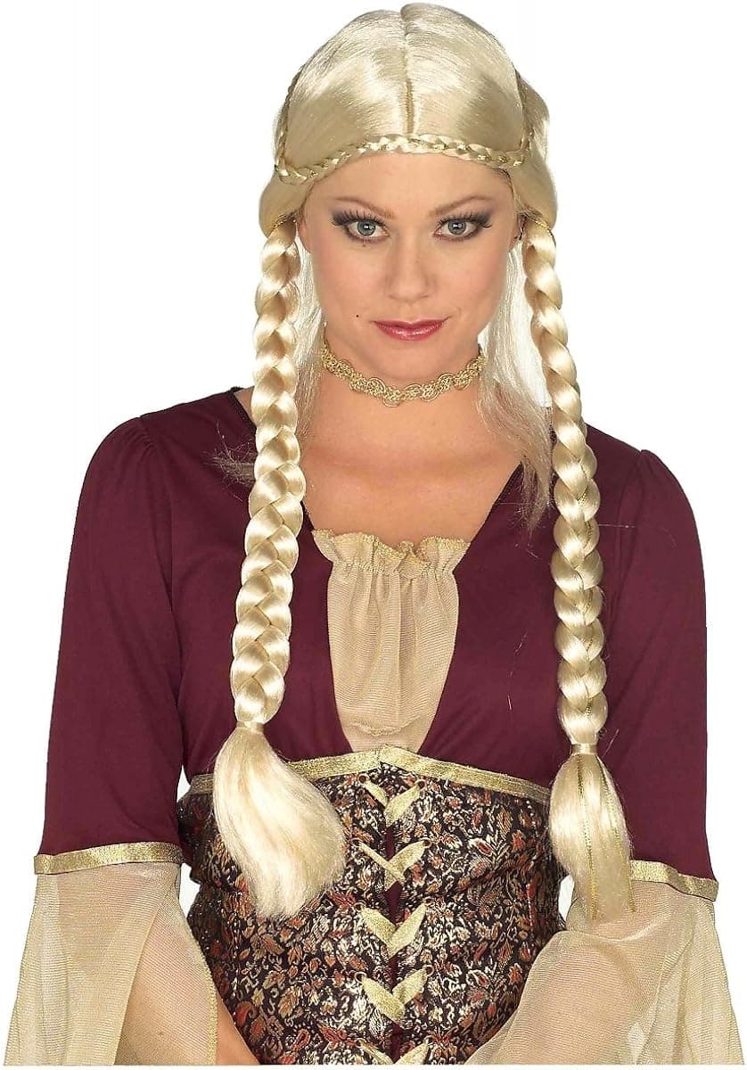 Forum Novelties Women's Braided Renaissance Wig