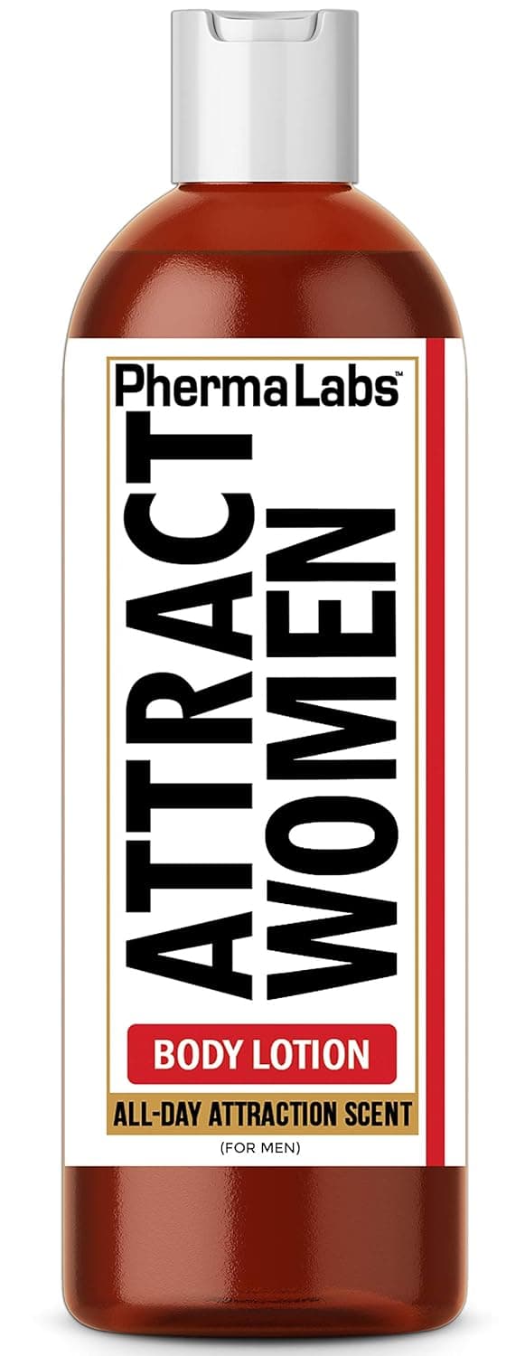 PHERMALABS Attract Women - All Day Scent - with Pheromones body lotion for Men - Human Pheromone