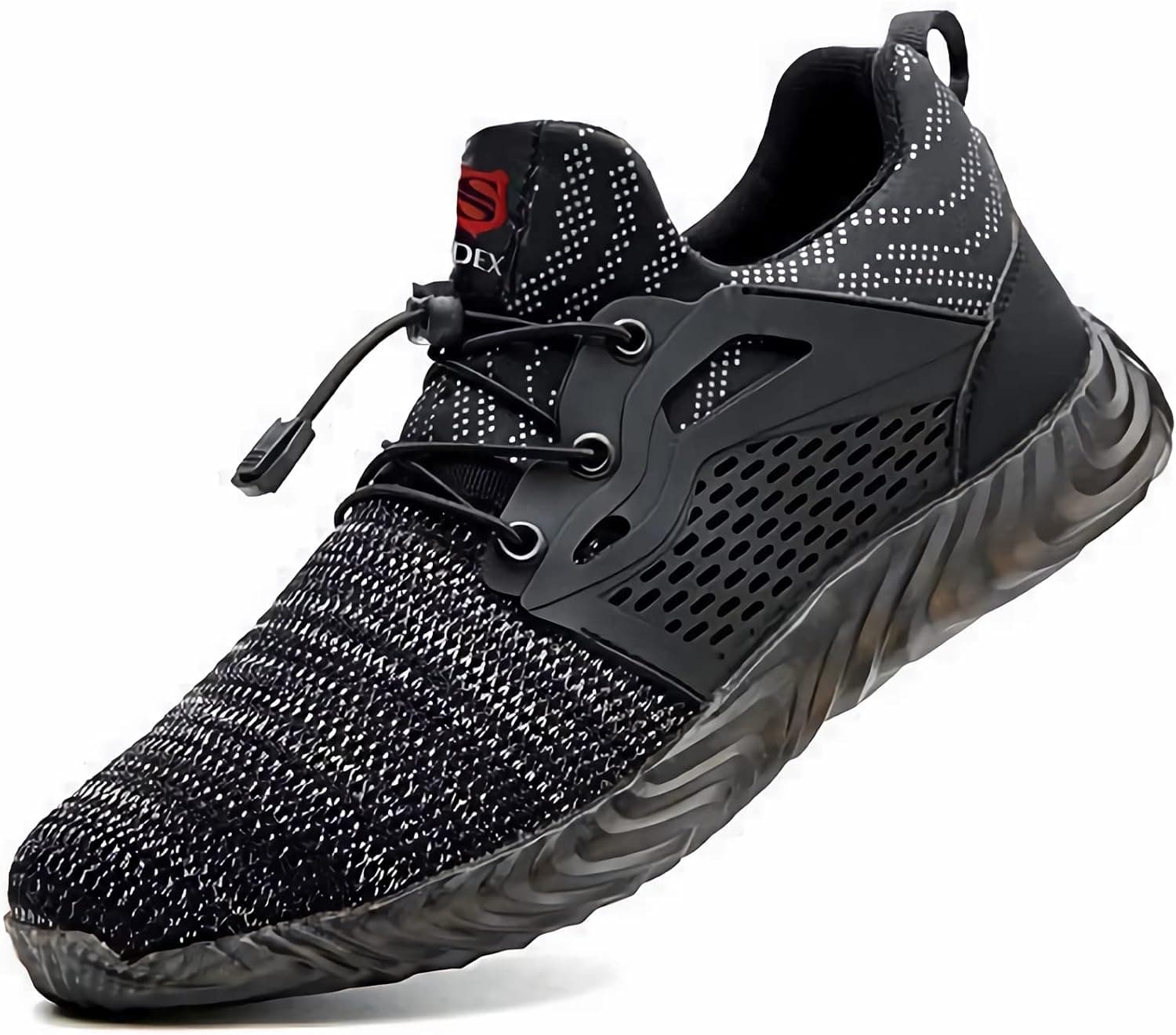 SUADEX Indestructible Steel Toe Work Shoes for Men Women Lightweight Puncture Proof Breathable Working Shoes