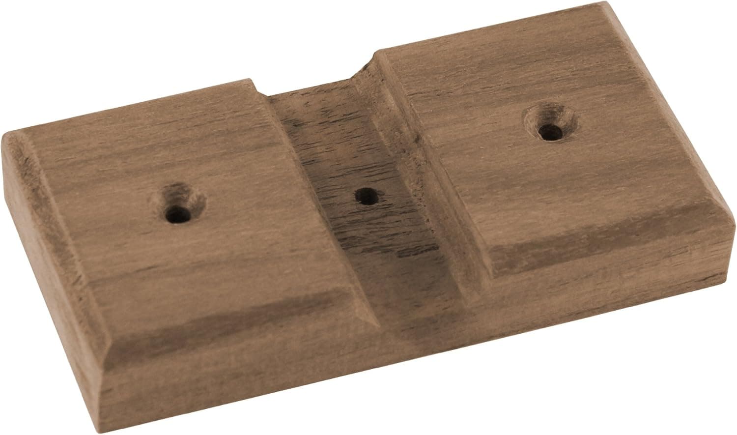 SeaTeak 60609 Fishing Rod Storage Rack Mounting Boards, Brown, 5/9"x1-5/8"x3-1/4"