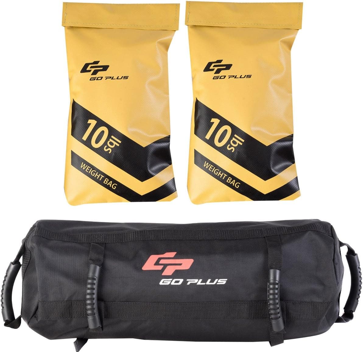 Goplus Fitness Sandbag w/Filler Bag 10 to 60 Lbs Adjustable Heavy Military Tactical Training Weight Bags