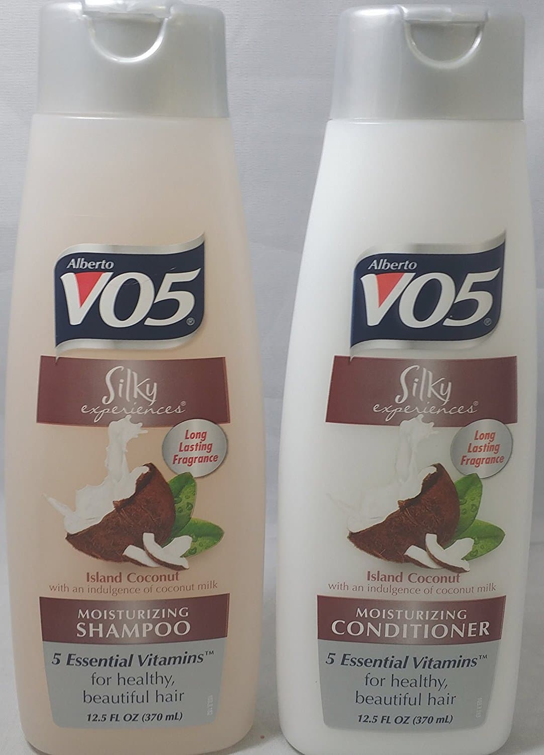 VO5 Silky Experiences Island Coconut Moisturizing Shampoo & Conditioner Set
