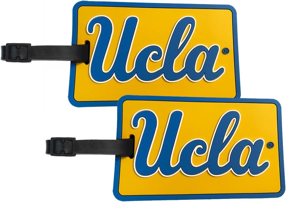 UCLA Bruins - NCAA Soft Luggage Bag Tag - Set of 2