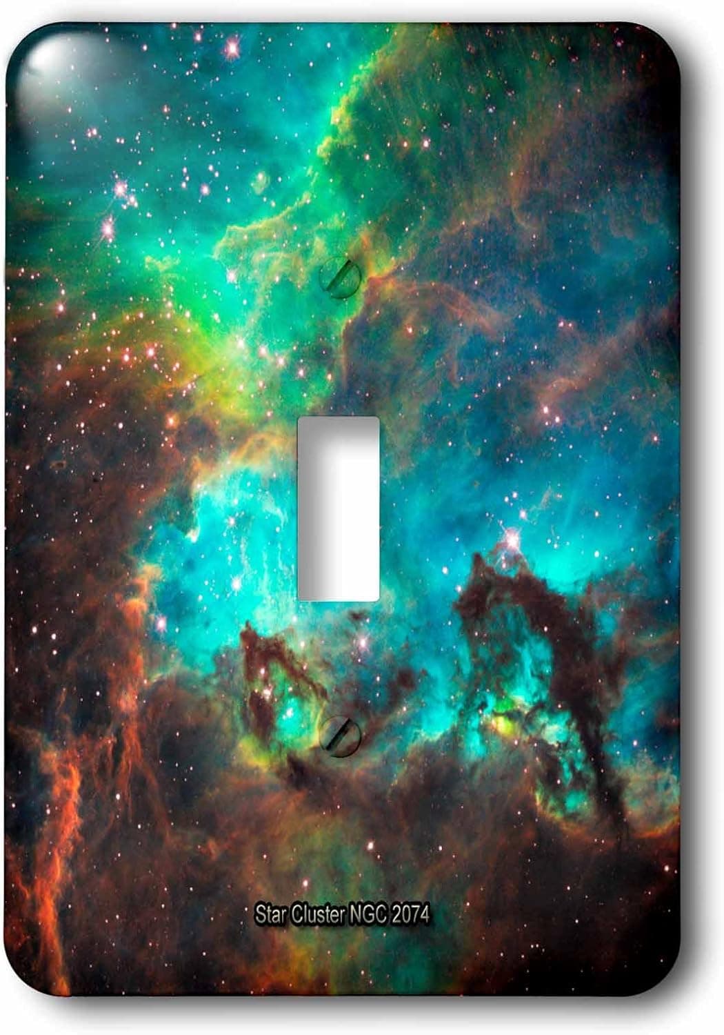 3dRose lsp_76811_1 Galaxy and Nebula Single Toggle Switch