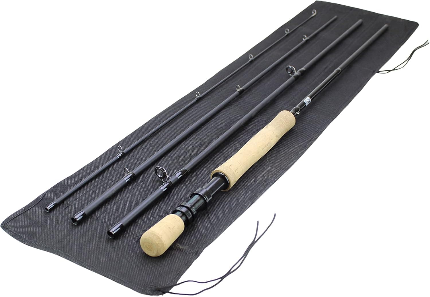 Wild Water Fly Fishing AX Series Fly Rod | IM8 Graphite Blank | 3/4/5/6/7/8/9/10/12 wt Rods | 5’6”/7/8/9/10/11 ft | Lightweight Pole Medium Fast Action