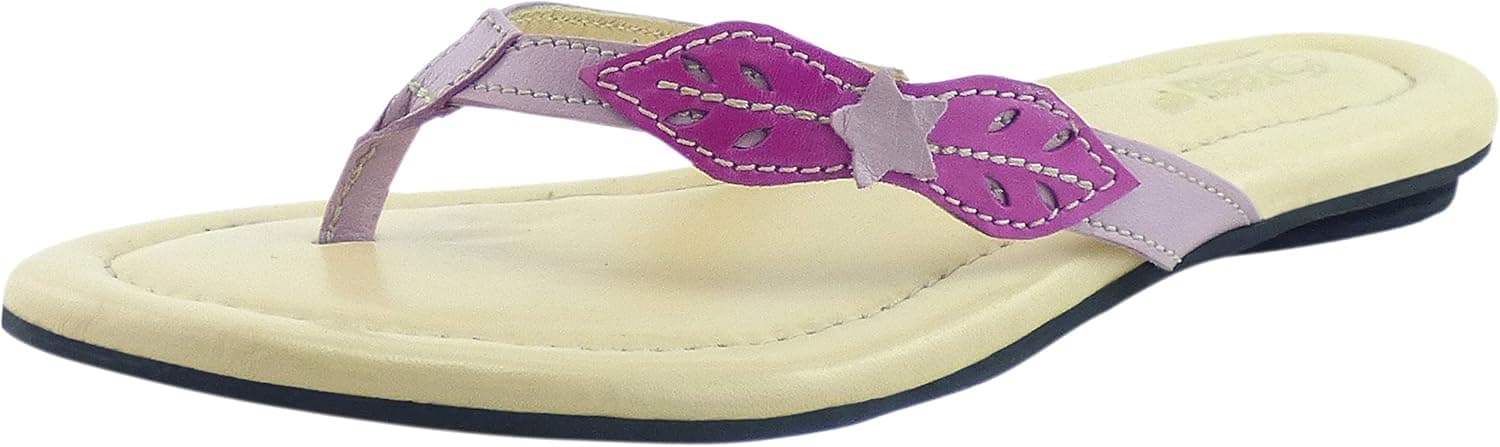 Green Casuals Women's Leather Shoes Sandals, Genuine Leather, Ecomark Certified Leather, Gladiator Sandal Flat