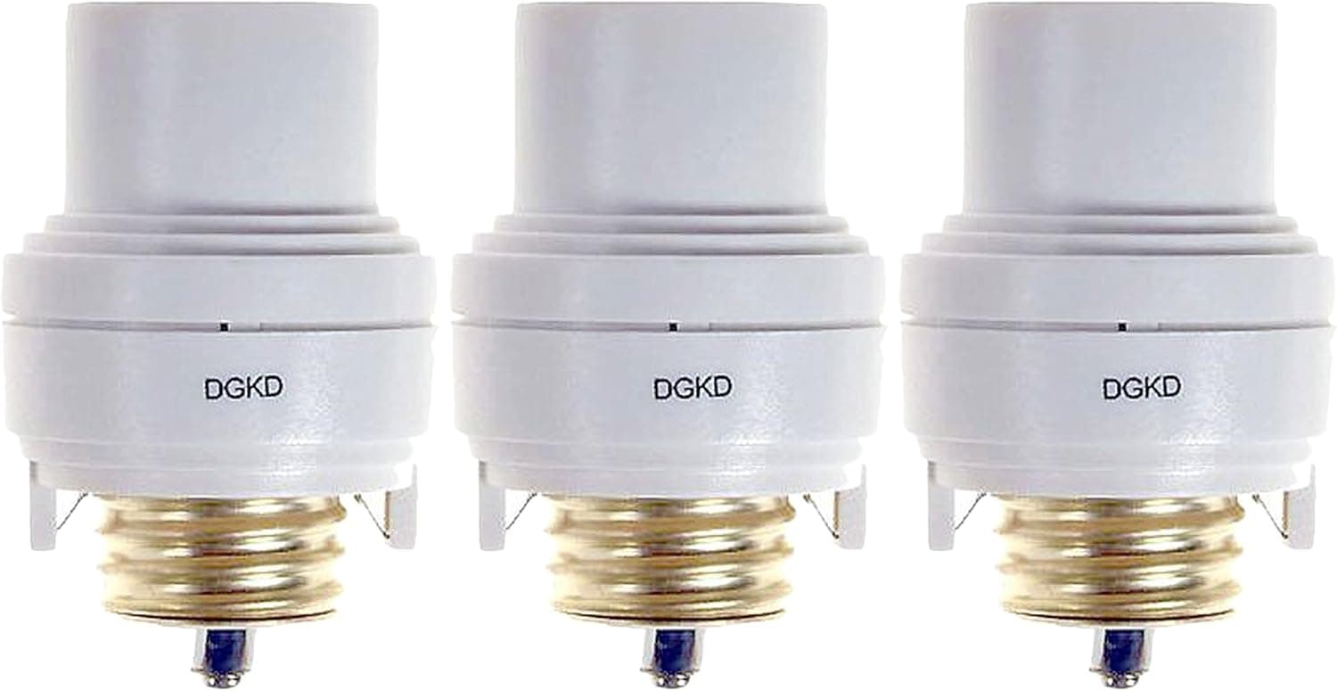 Westek 6603BC 150W 3-Level Touch Control Lamp Socket Dimmer, White, Single, Multi (Three Pack)