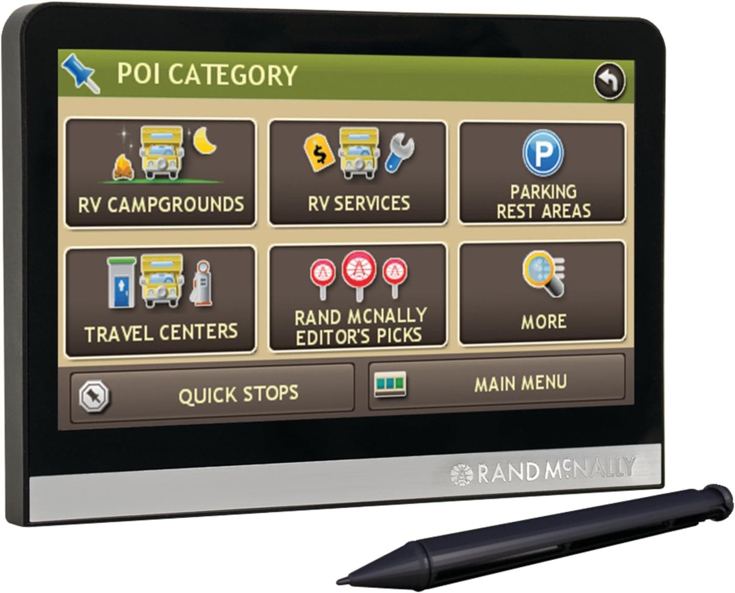 Rand McNally TripMaker RVND 7710 7-Inch GPS for Car and RV with Free Lifetime Maps