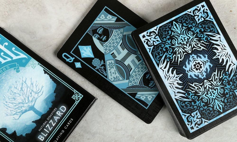 Bicycle Natural Disasters Blizzard Playing Cards by Collectable Playing Cards