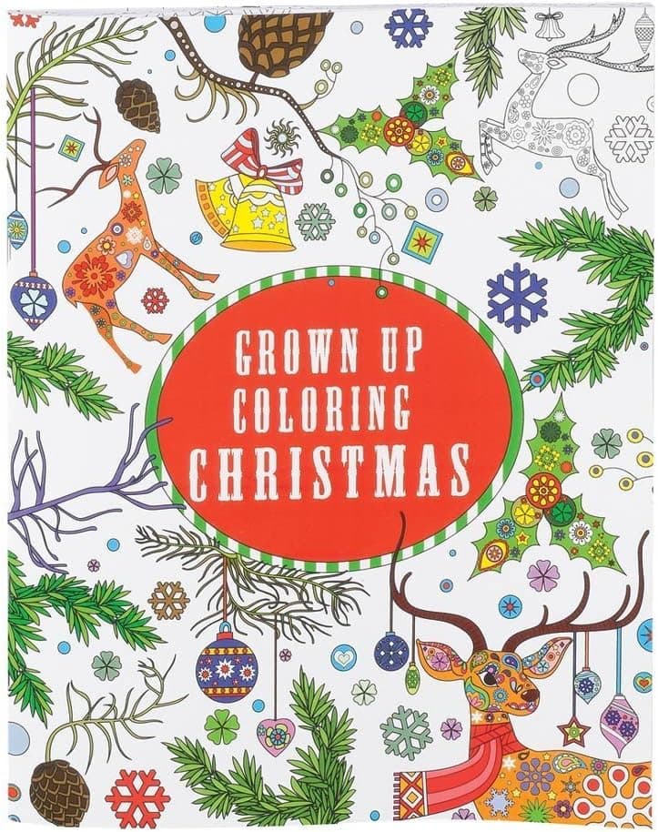 Grown Up Holiday Coloring Book