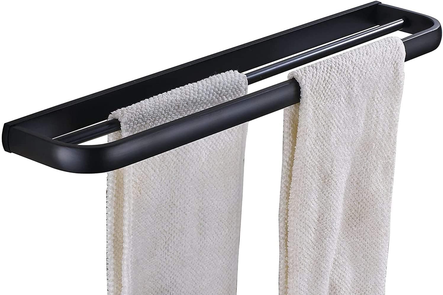 Rozin Oil Rubbed Bronze Double Towel Bars Wall Mounted Towel Rack