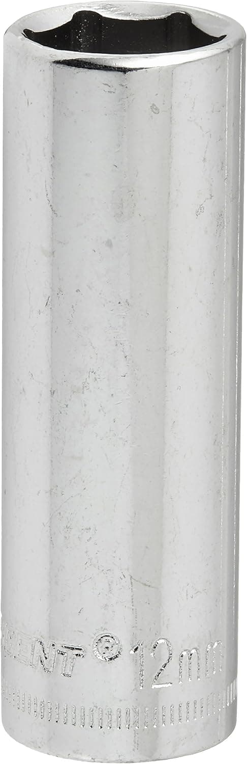Crescent 1/4" Drive 6 Point Deep Metric Socket 12mm - CDDS19N