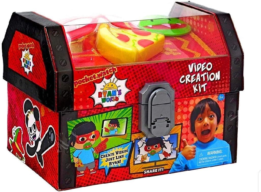 RYAN'S WORLD Video Creation Kit Trunk Surprise