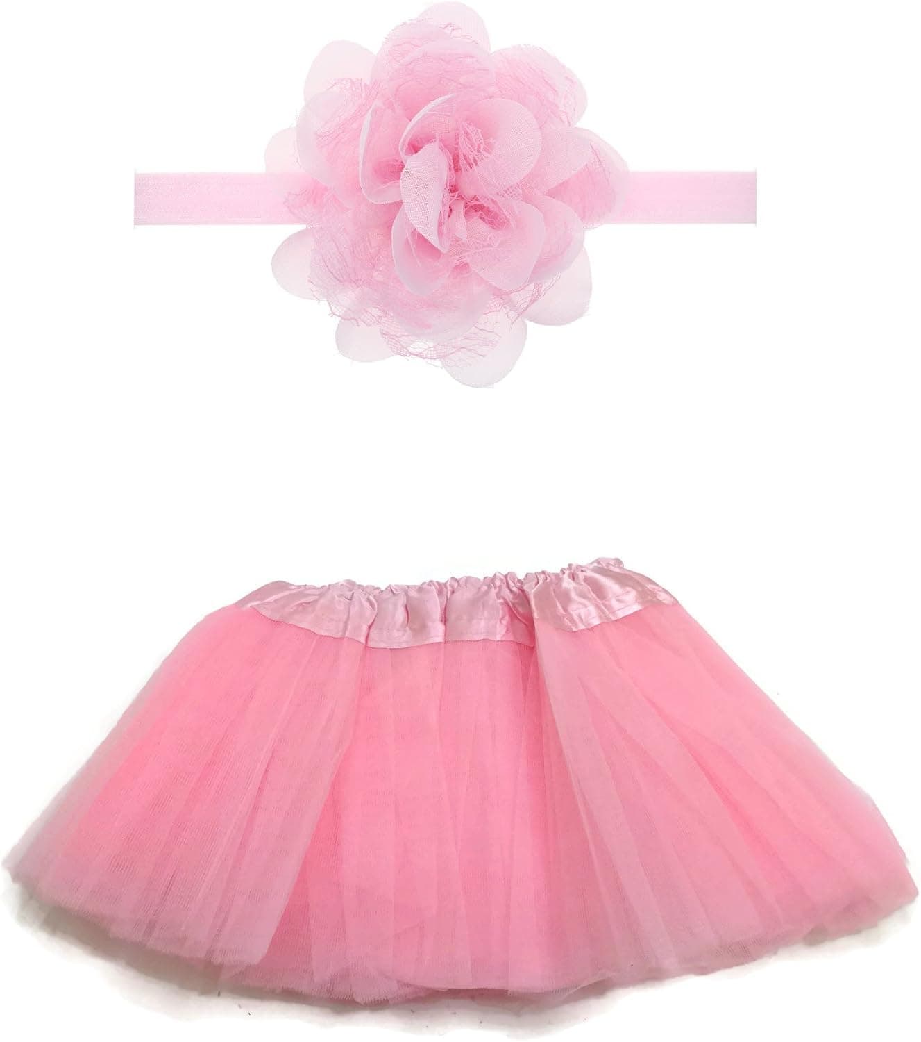Rush Dance Boutique Costume Princess Ballerina Tutu & Top & Headband Gift Set (Infant (0-2 Years), Pink)