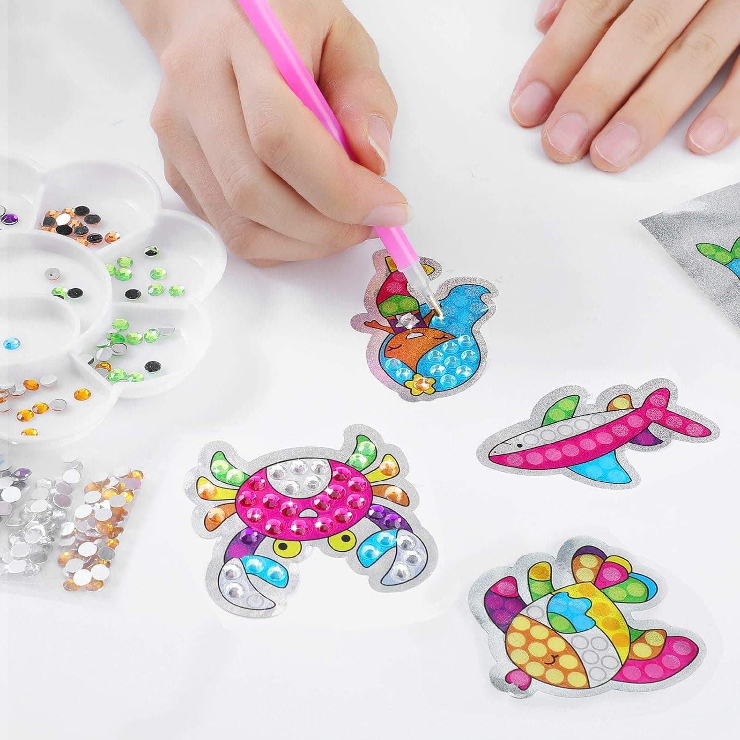 motoeye Diamond Painting Stickers Kits for Kids