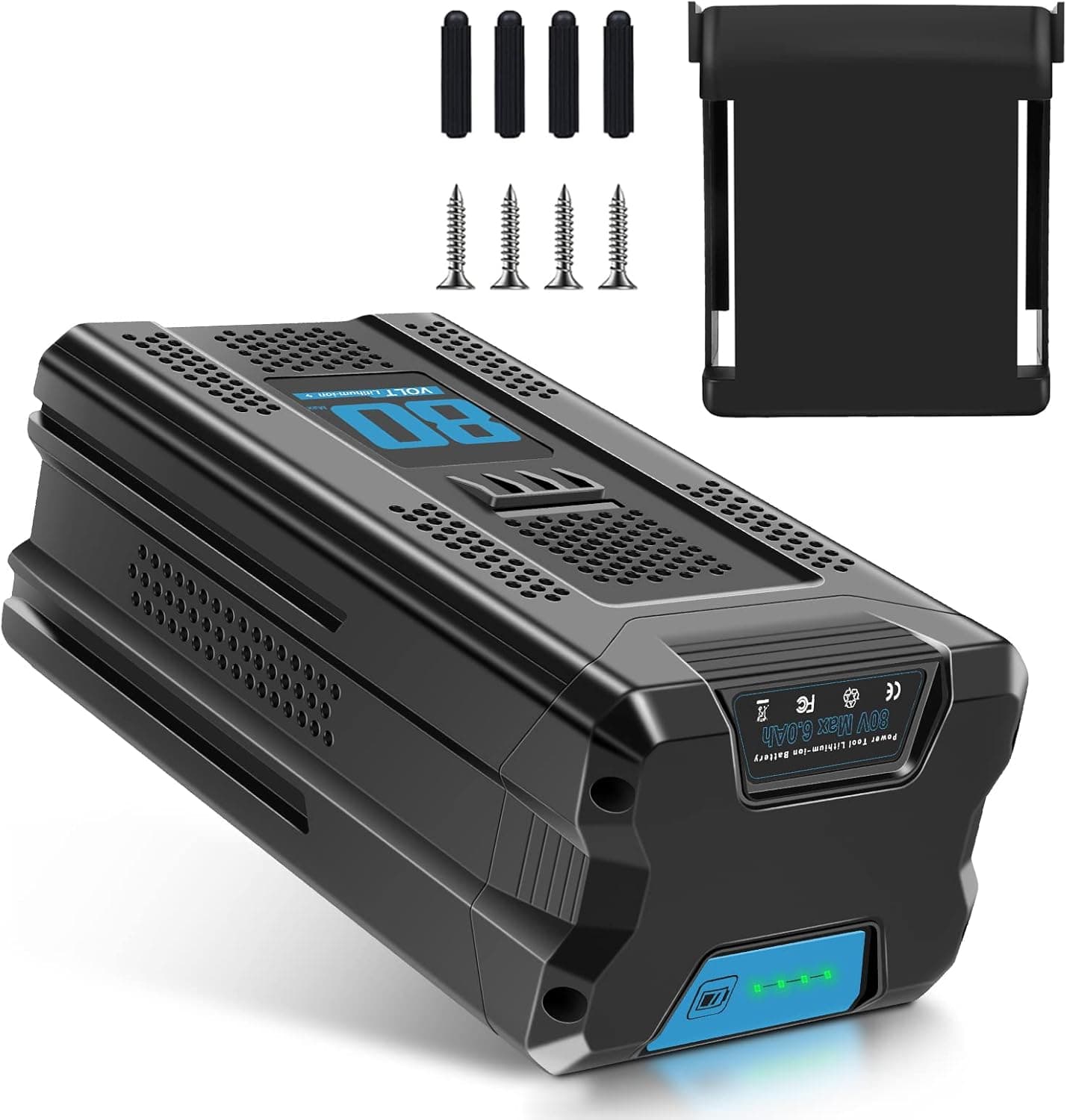 TALENTOOL Replacement for Greenworks 80V Battery 6.0 Ah