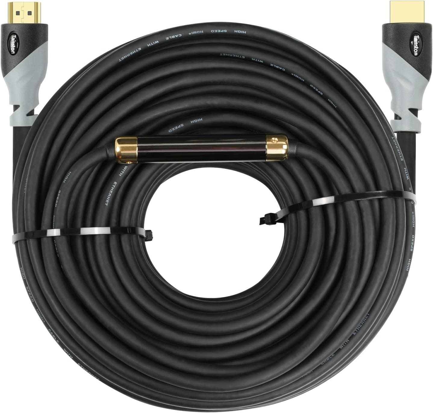 HDMI Cable 100 ft(Feet) with Signal Booster 2.0V - Support 4K 3D Ethernet 1080P and Audio Return Channel…