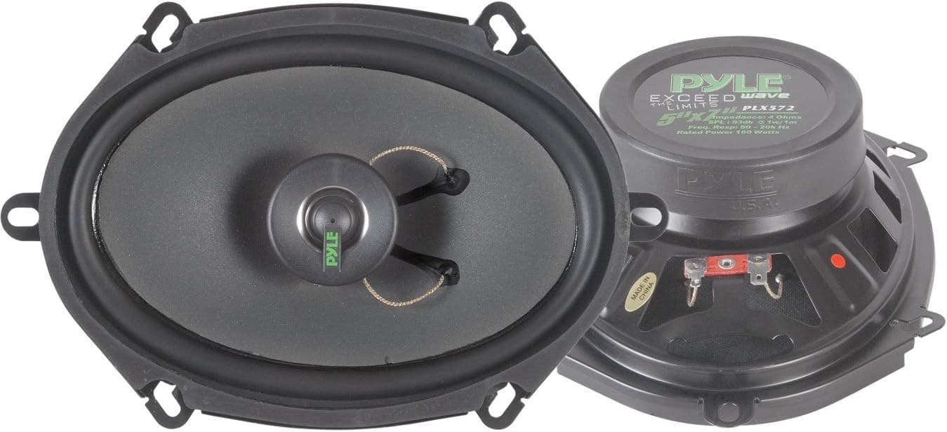 PYLE PLX572 5-Inch x 7-Inch/6-Inch x 8-Inch 180 Watt Two-Way Speakers