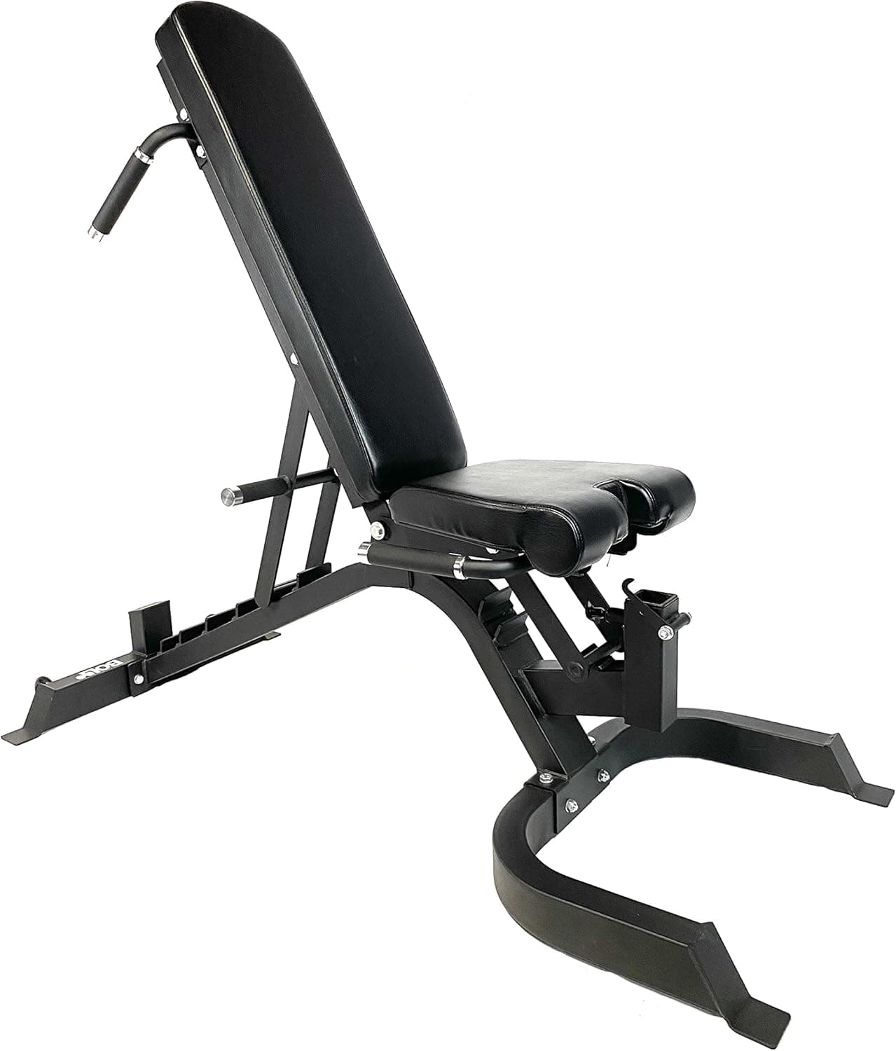 Bolt Fitness Adjustable Blaze Weight Bench features 4 Incline and 1 decline positions. Made with Heavy Duty 11 Gauge Steel 1000 lb Capacity