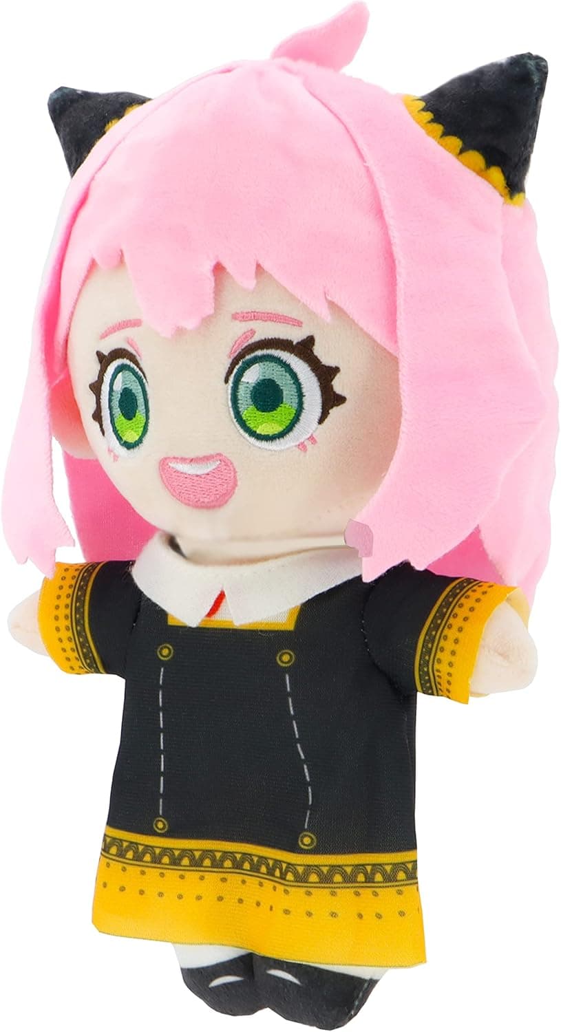 COAQAC Spy Anya Forger Plush Lion Plushie Anya Figure Stuffed Animal Anime Doll Pillow, Gifts for Boys and Girls (Anya -A)