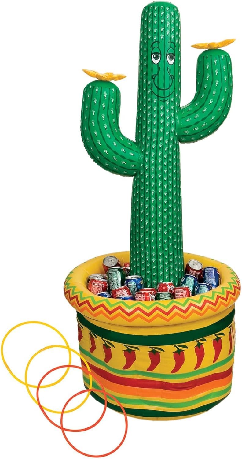 Inflatable Cactus Drink Cooler