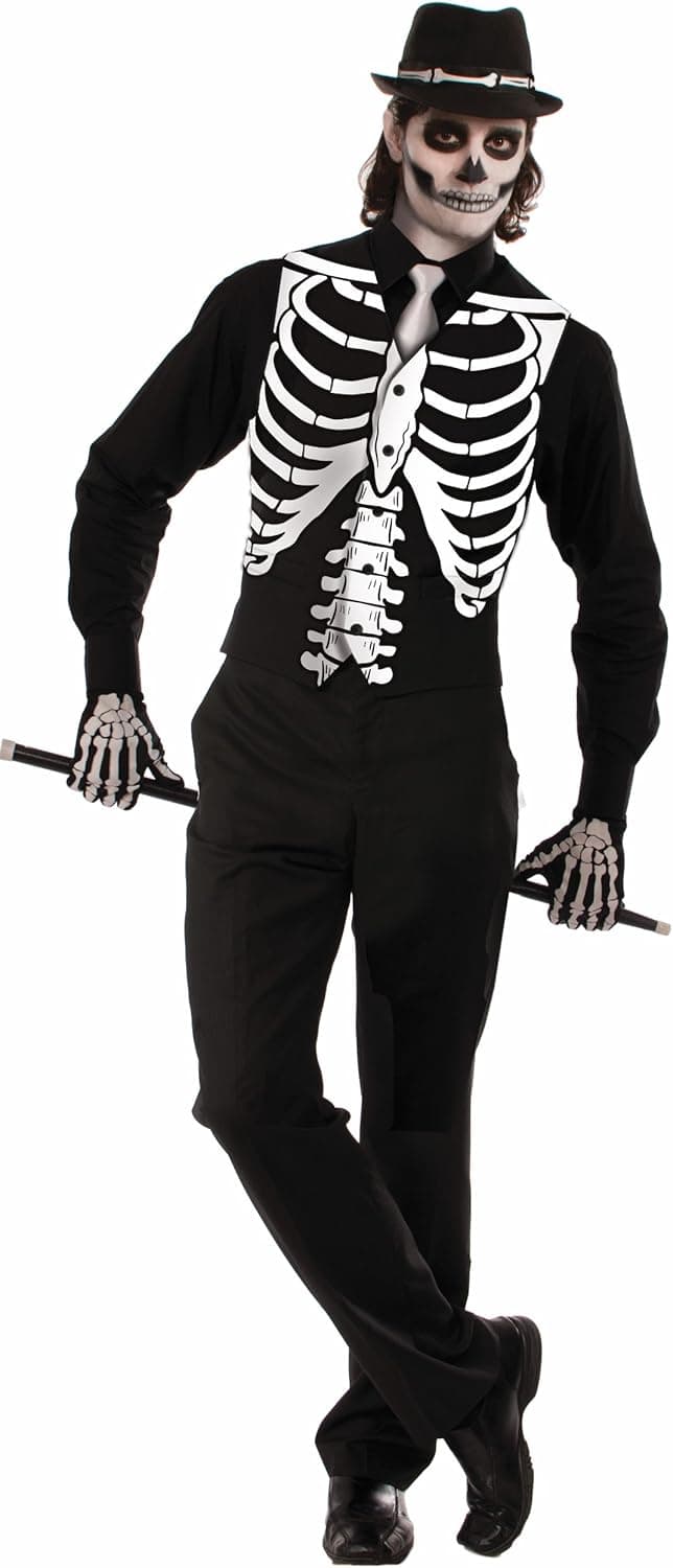 Forum Novelties Men's Skeleton Costume Vest