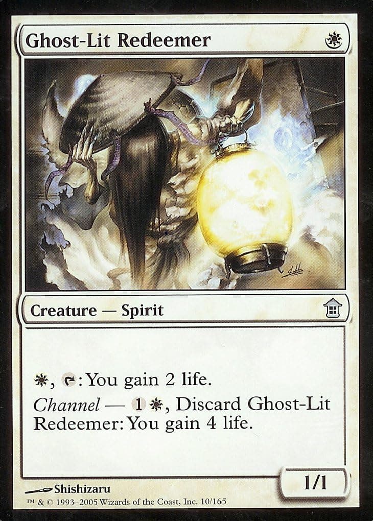 Magic: the Gathering - Ghost-Lit Redeemer - Saviors of Kamigawa
