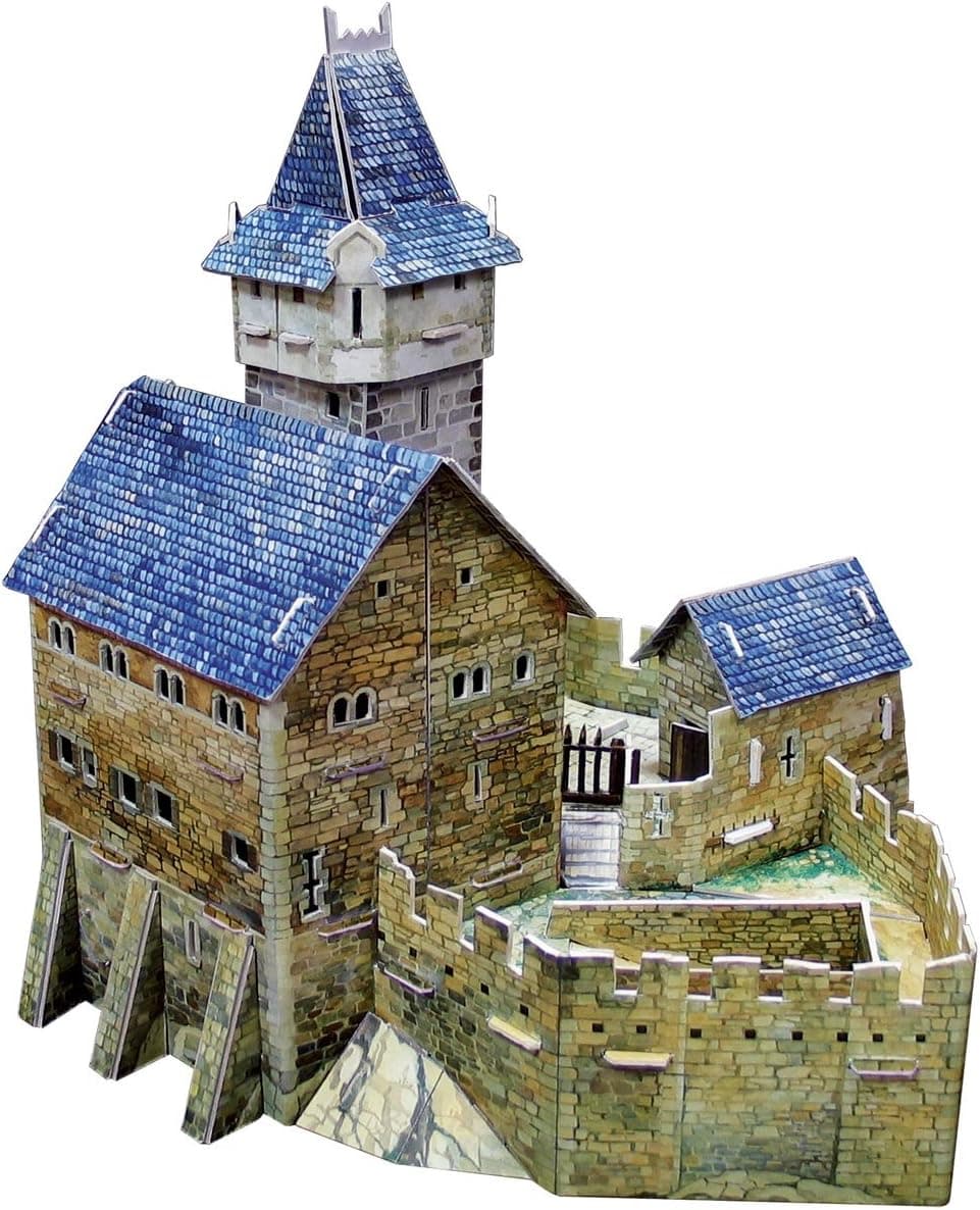 Clever Paper Hunting Castle with Figures