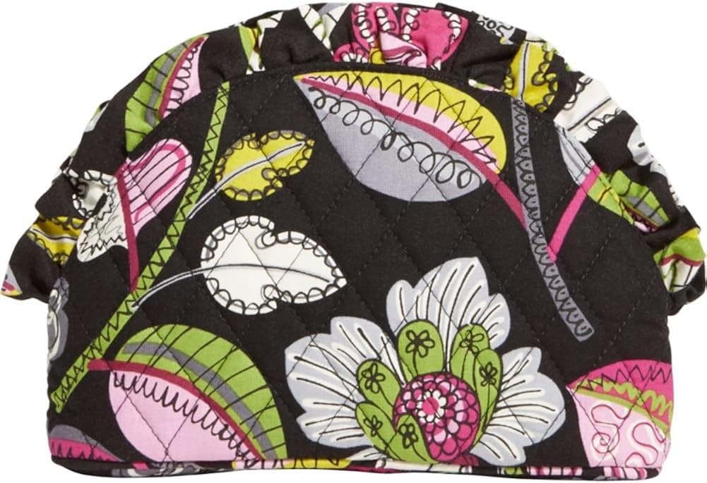 Vera Bradley Ruffle Cosmetic (Moon Blooms)