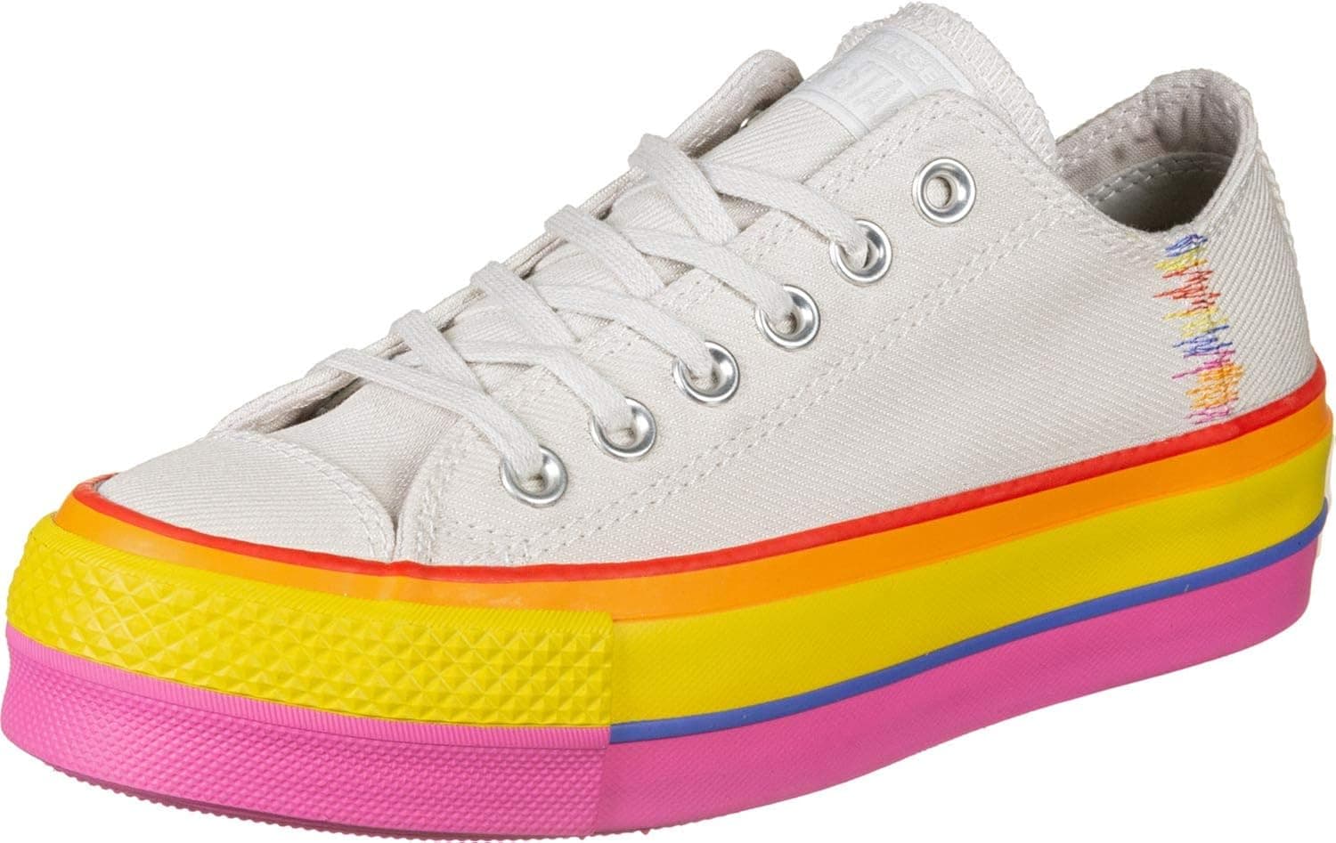 Converse Women's Lift Canvas Low Top Platform Sneaker