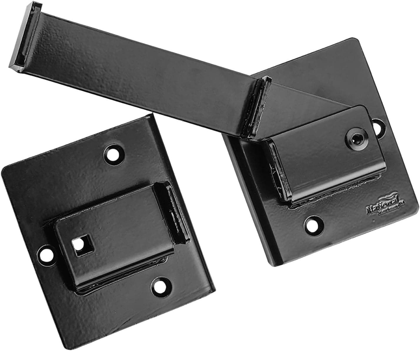 National Hardware N109-001 GateLatchHvyBlk