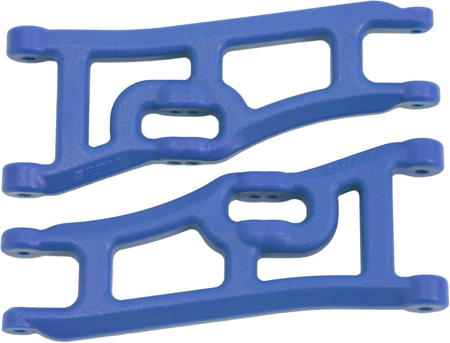 RPM 70665 Wide Front A-Arms, Traxxas E-Rustler and Stampede 2WD - Blue