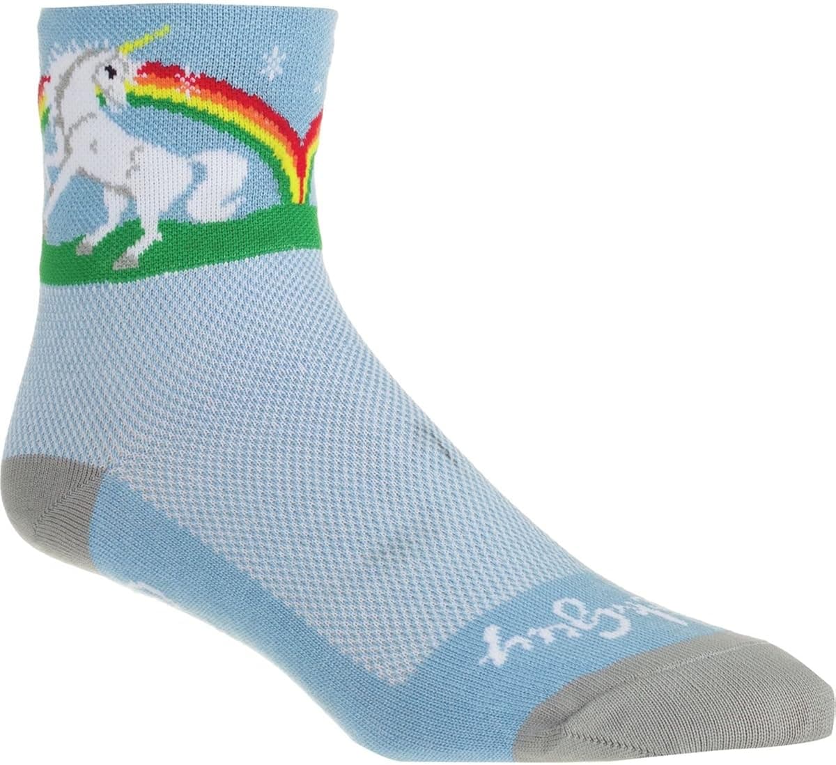 SockGuy, Adults' Classic Socks - Small/Medium, Unicorn