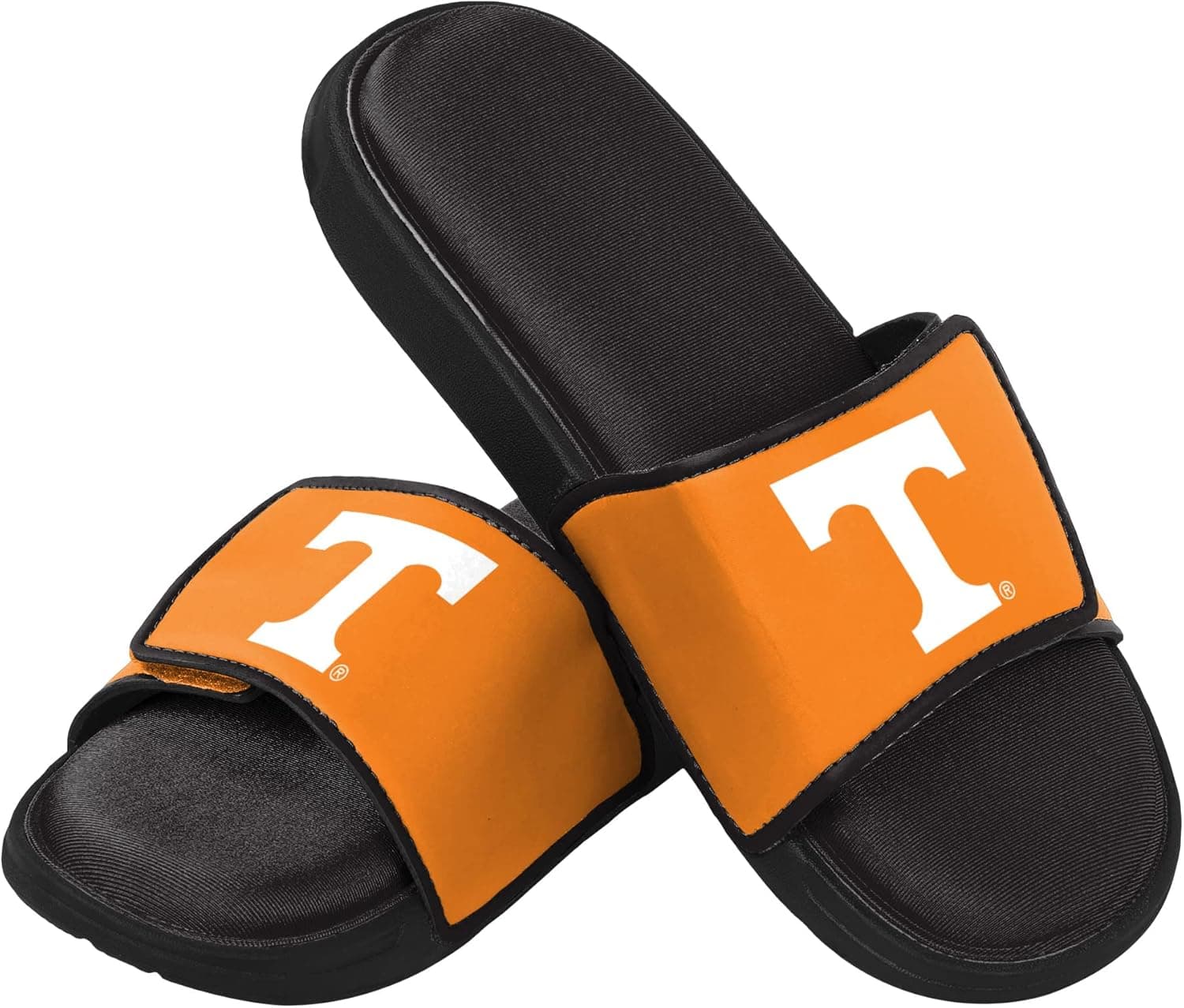 FOCO Mens NCAA College Team Logo Sport Shower Foam Slide Flip Flop Sandals