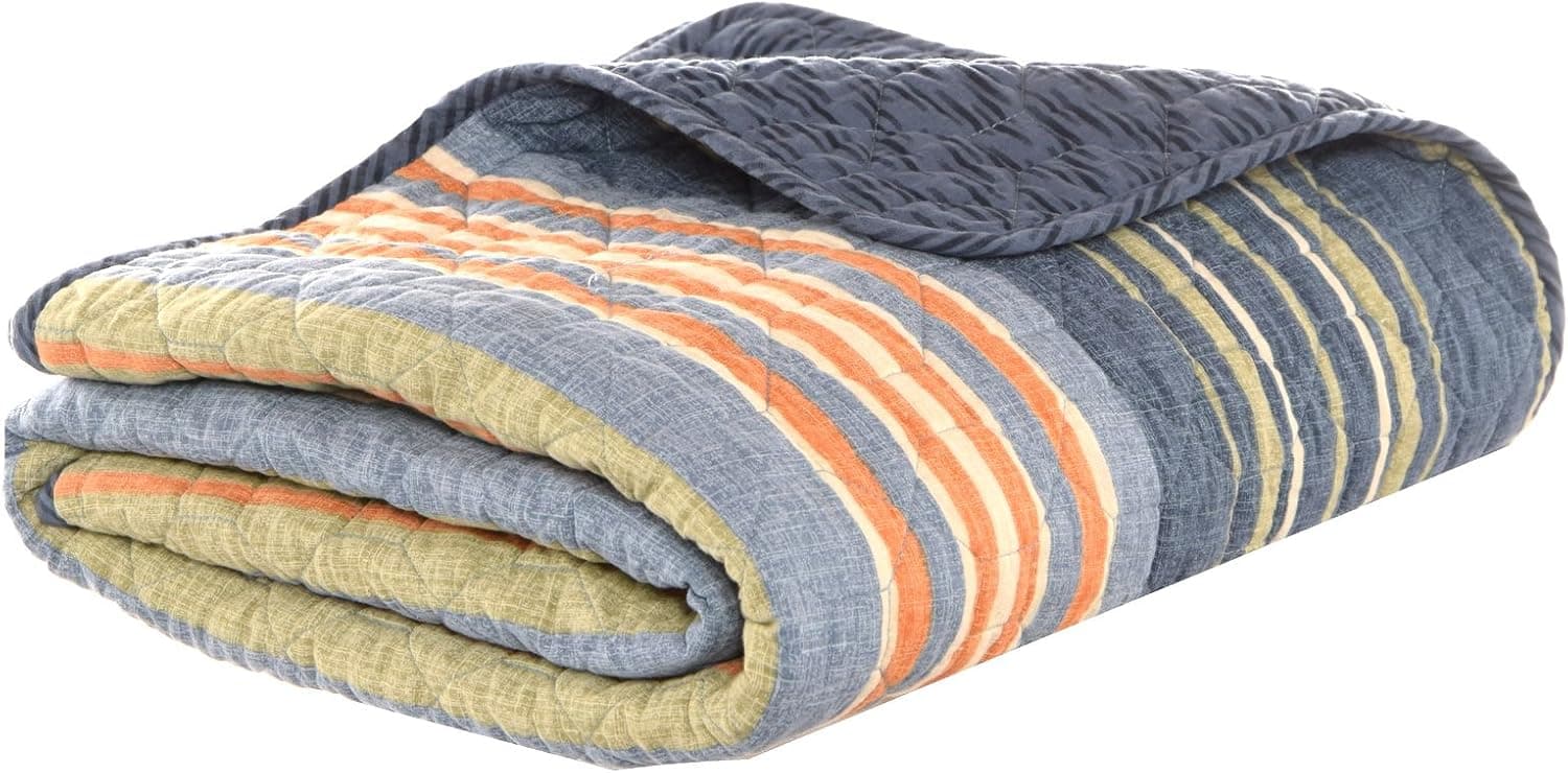 Eddie Bauer Quilted Throw, Yakima Valley, 50 x 60-Inch