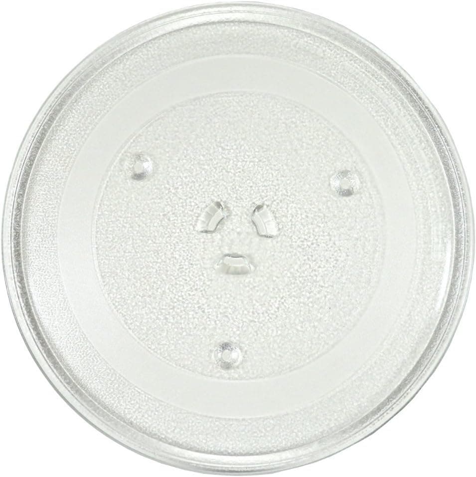 HQRP 11-1/4 inch Glass Turntable Tray compatible with GE JEM31BF001 JEM31BF01 JEM31BF02 JEM31CF001 JEM31CF01 JEM31CF02 Microwave Oven Cooking Plate + HQRP Coaster