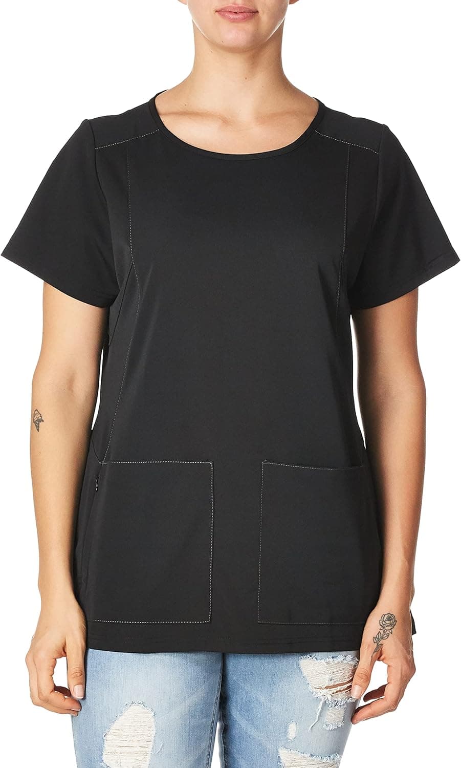 WonderWink Women's HP Boat Neck Scrub Top