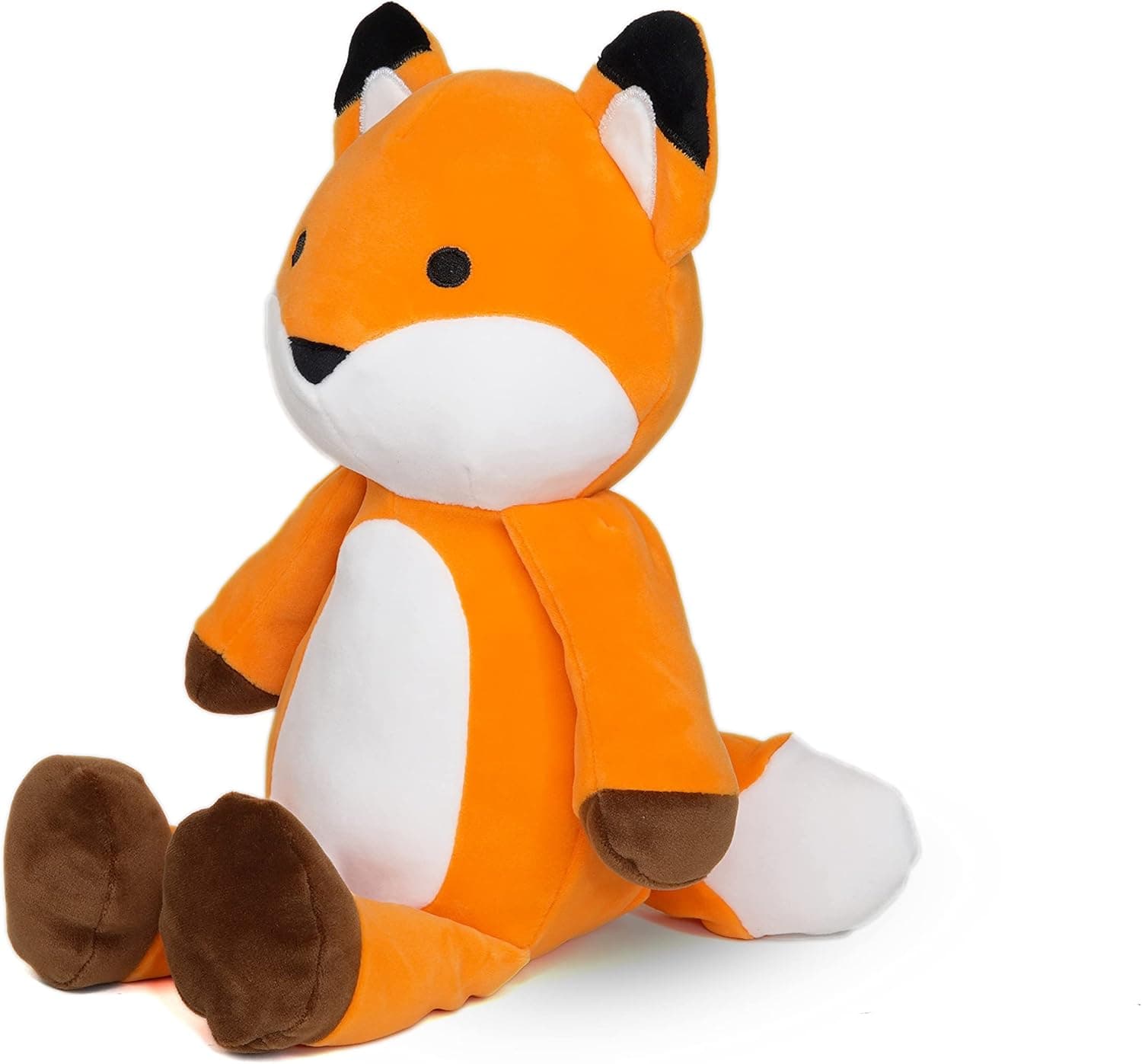 Avocatt Orange Huggable Fox Plush - 10 Inches Stuffed Animal Plushie - Hug and Cuddle with Squishy Soft Fabric and Stuffing - Cute Toy Gift for Boys and Girls