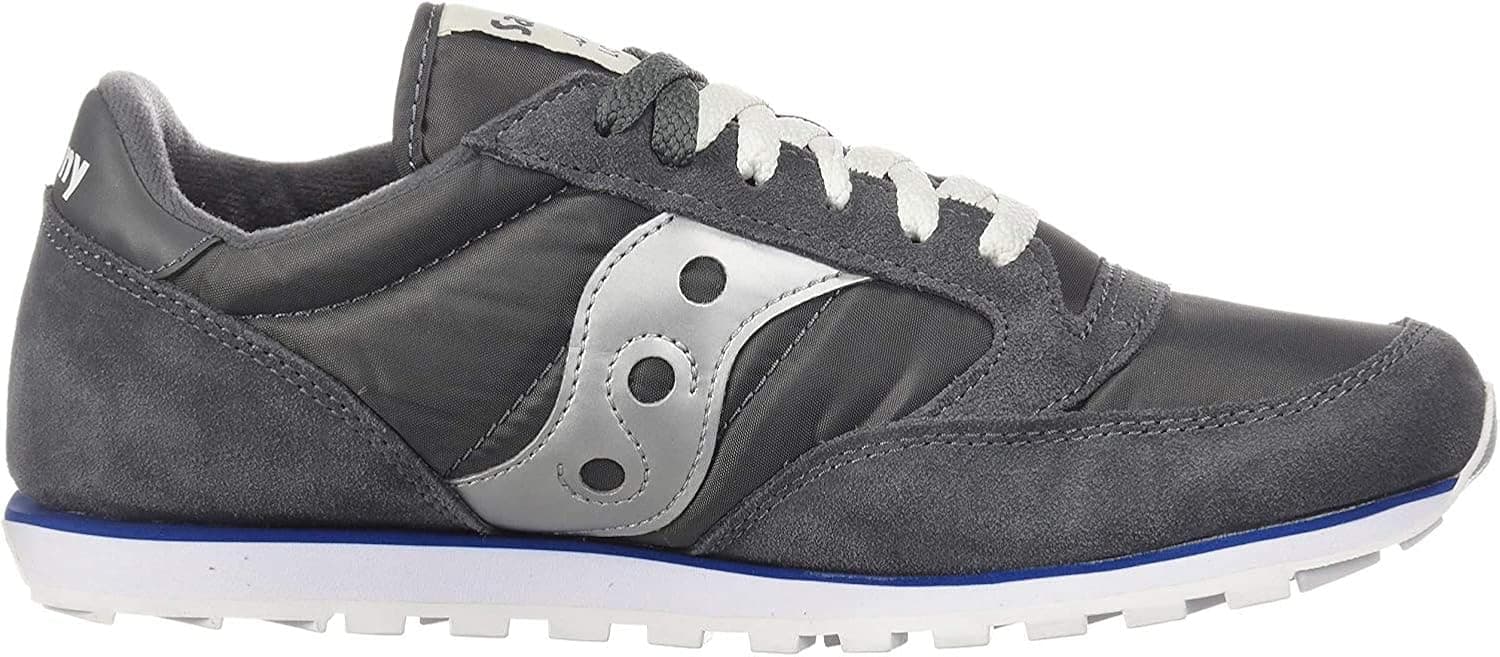 Saucony Jazz Low Pro Men 14 Grey | Blue | Silver