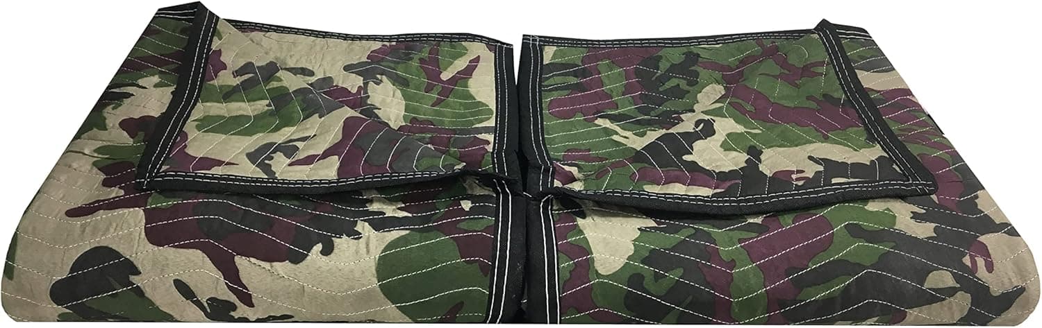 Uboxes Camo Moving Blankets 65lbs/doz (2 Pack)