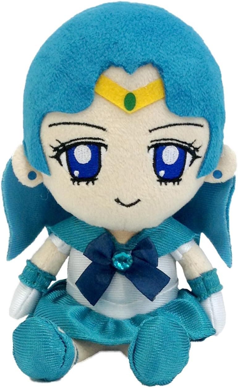 Bandai Sailor Moon Series 2 Neptune Plush Doll, 7"