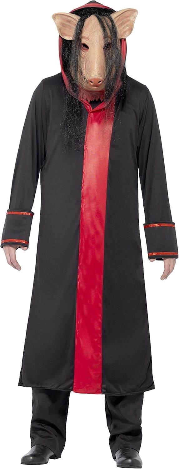 Saw Pig Costume Man Fancy Dress