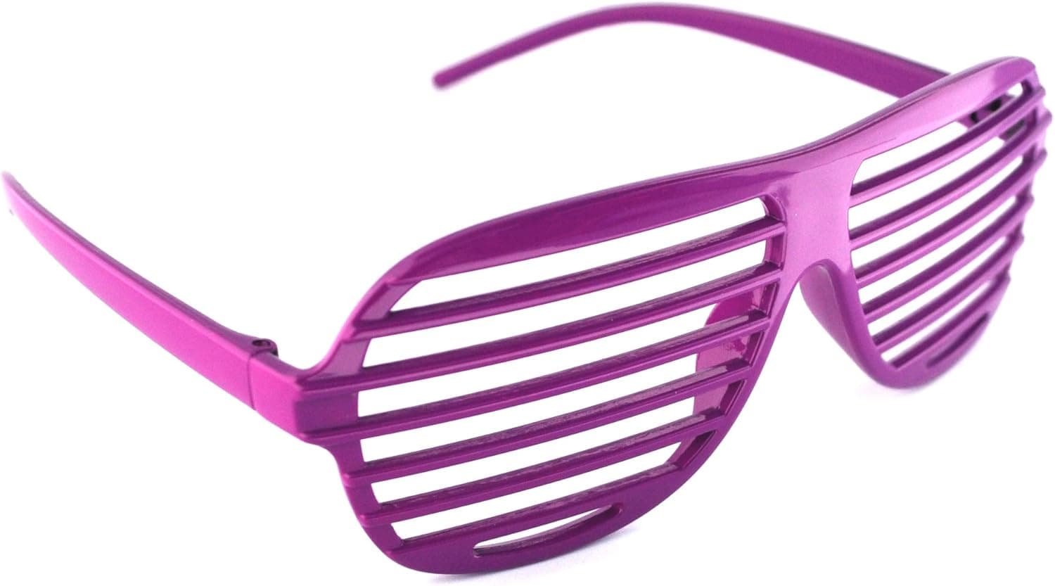 Underground Kulture Shutter Shades / Novelty Fun Shades Purple