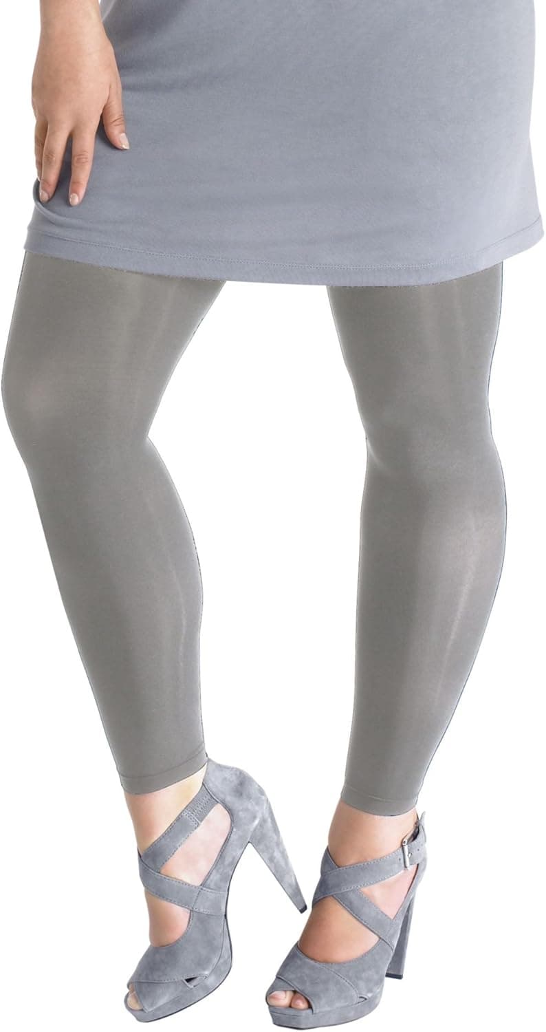 Just My Size 89003 Comfort Top Legging - Grey - 4X
