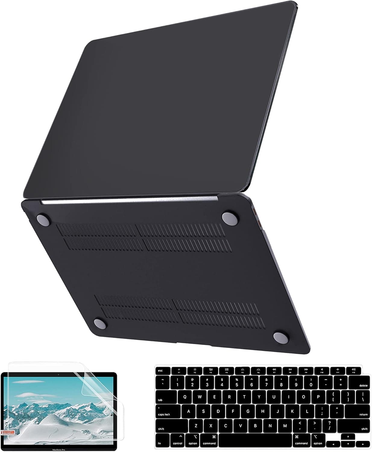 G JGOO Compatible with MacBook Pro 13 inch Case 2020 2019 2018 2017 2016 M1 A2338 A2289 A2251 A2159 A1706 A1989 A1708, MacBook Pro 2020 Case Touch Bar, Hard Shell Case + Keyboard Cover