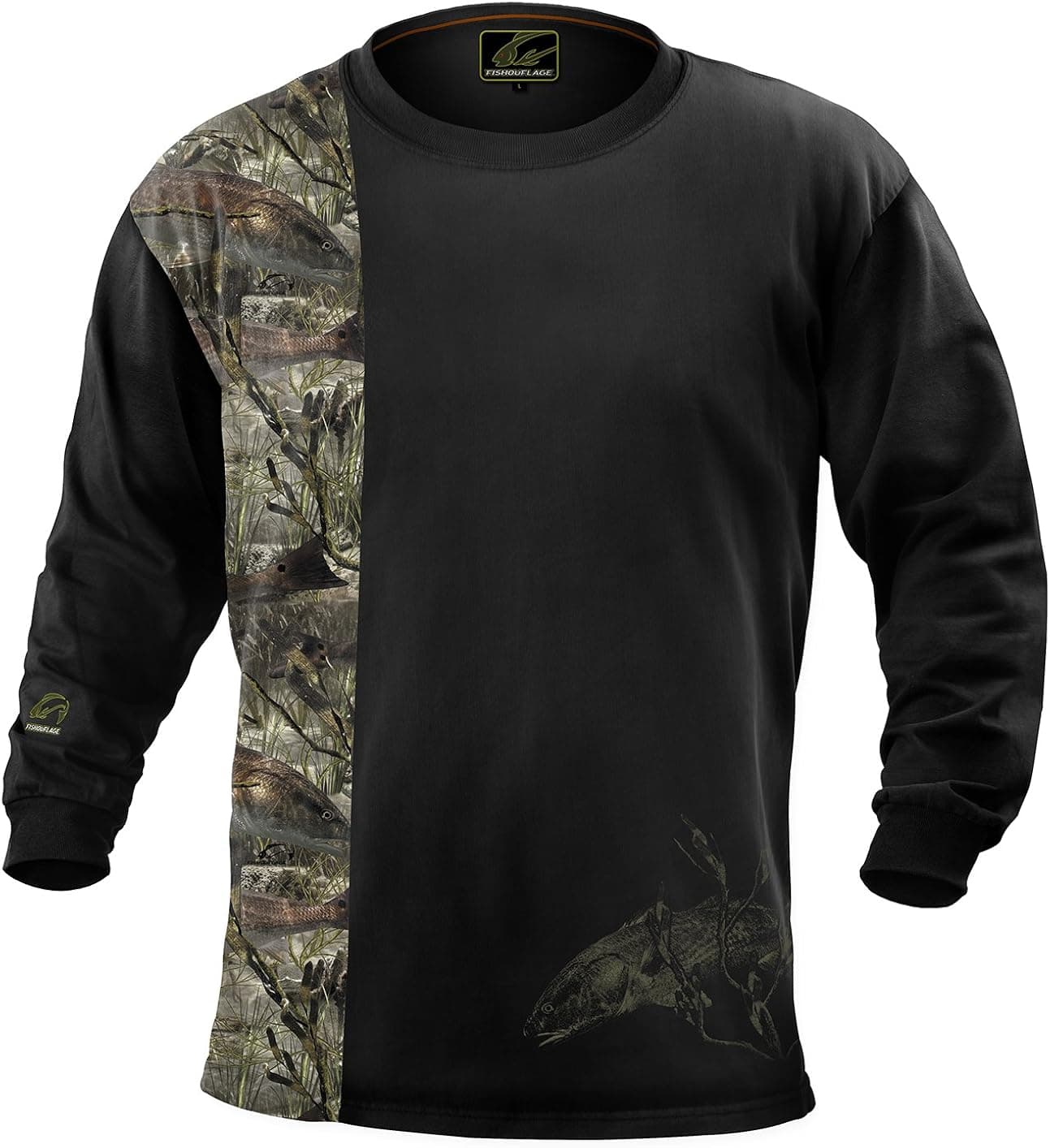 Fishouflage 2060 Cotton Long-Sleeve Tee Shirt