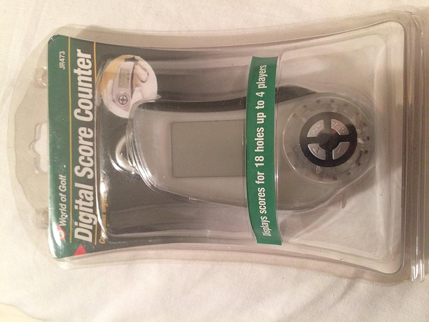 Jef World of Golf Gifts and Gallery, Inc. Digital Score Counter (Silver)