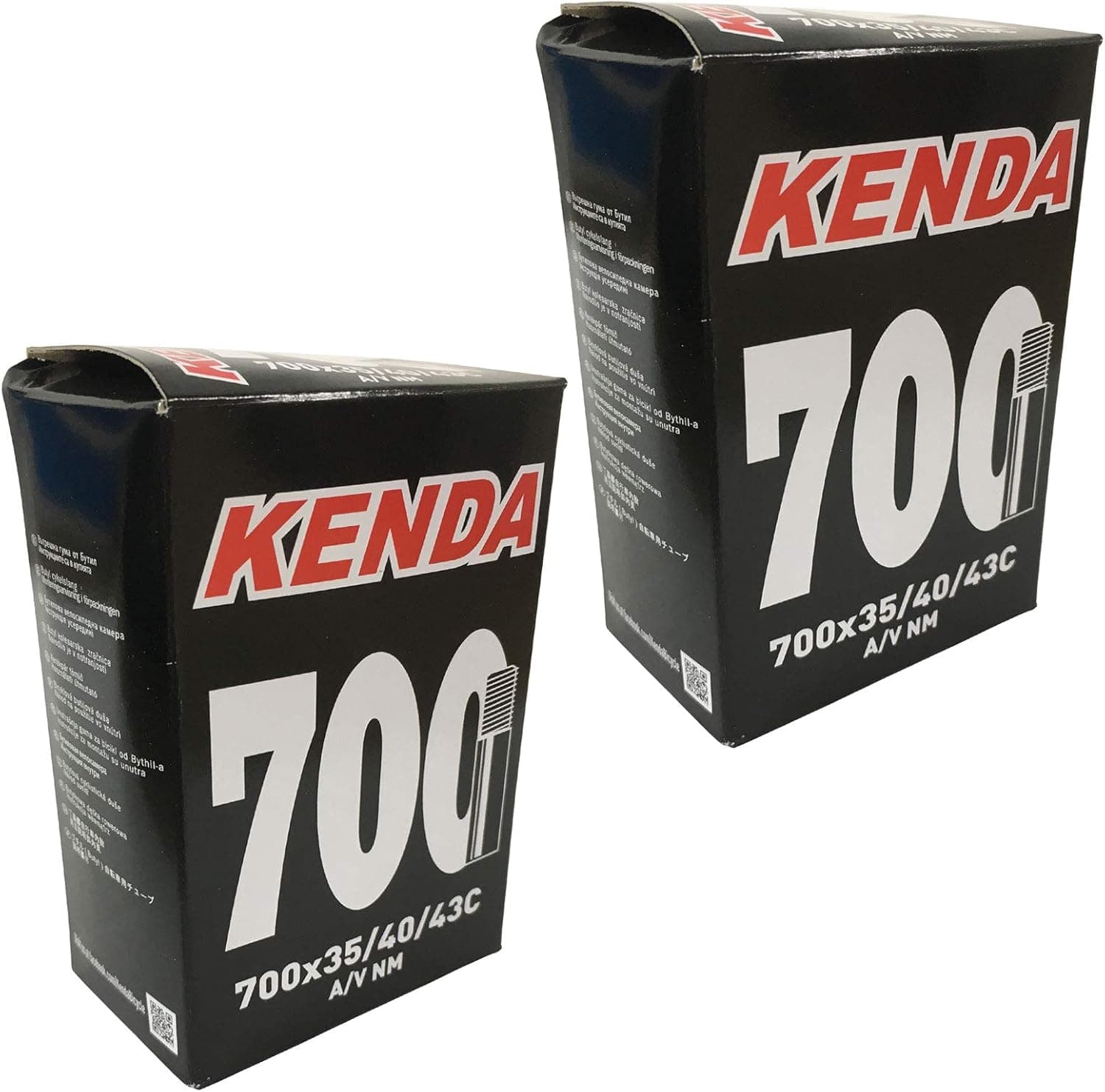 Kenda 700 x 35-43c Inner Tubes - Schrader Valve (Pack of 2)