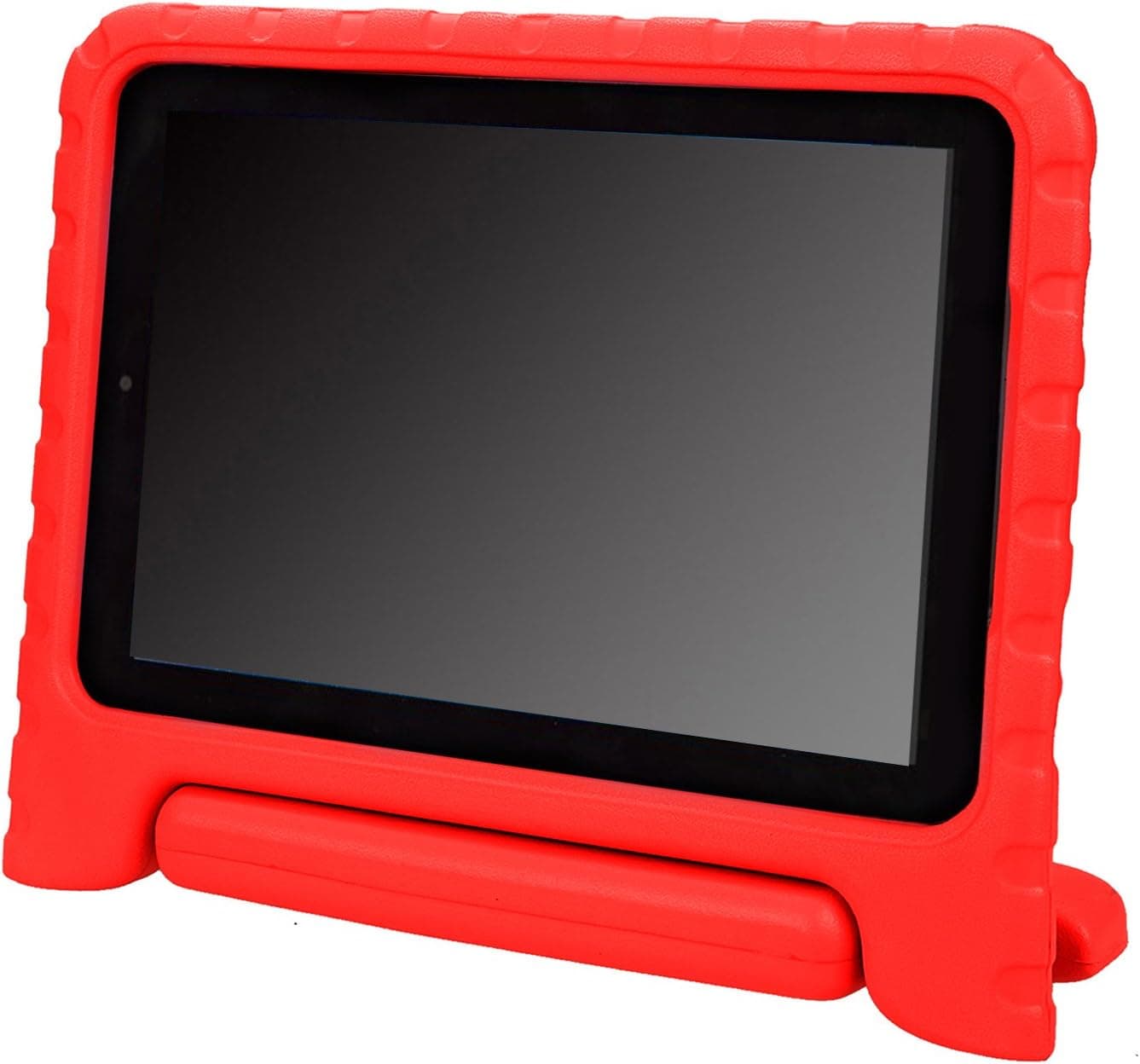 NEWSTYLE Shock Proof Case for Fire 7 2015 - Kids Friendly Light Weight Super Protective Convertible Handle Stand Cover for Amazon Fire 7 Inch Tablet(5th Generation, 2015 Release Only) - Red